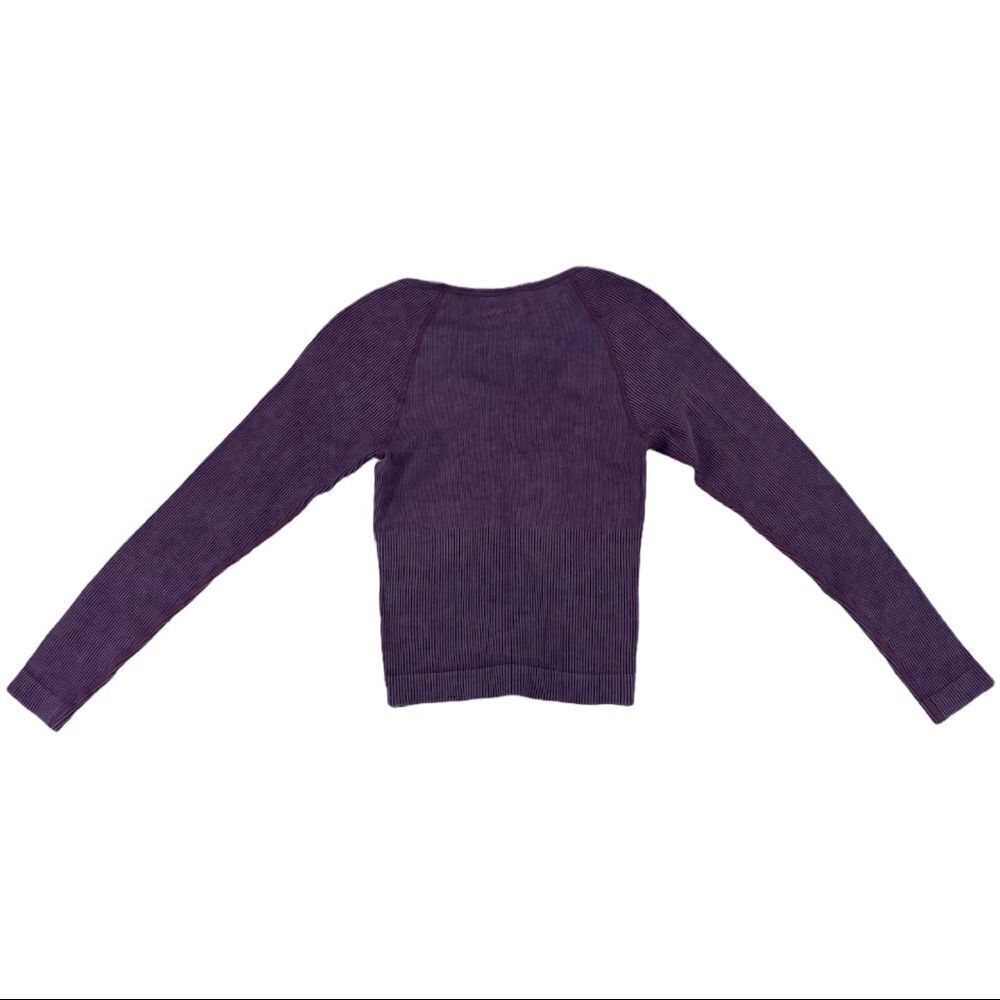 NWT PinkActive Compression Purple Long Sleeve Top - Picture 5 of 5